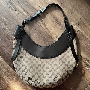 Authentic Gucci Crescent Hobo